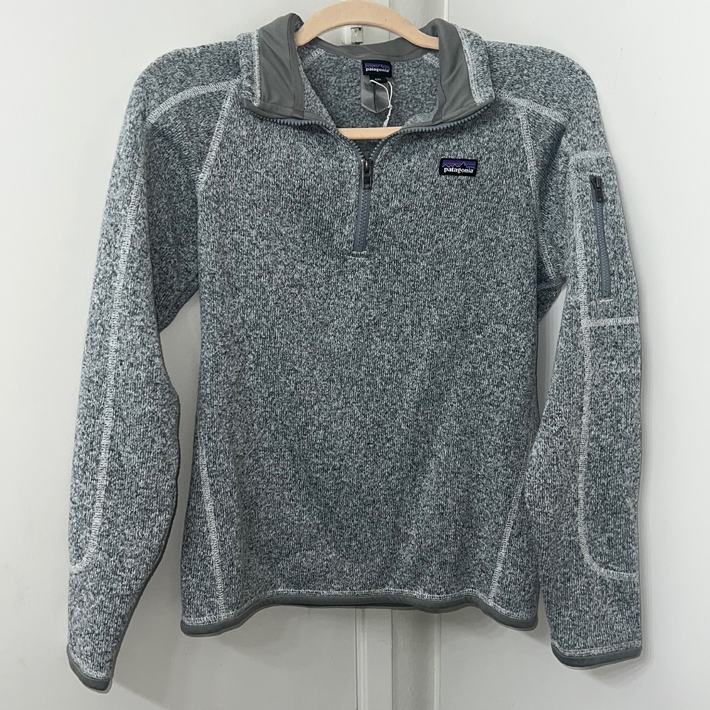 Patagonia better sweater 1/4 zip sweatshirt jacket winter